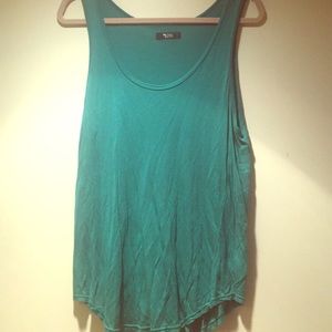 Flowy Turquoise Tank Top